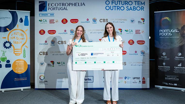 Equipa da Escola Superior de Biotecnologia na final do Ecotrophelia Europa 2025