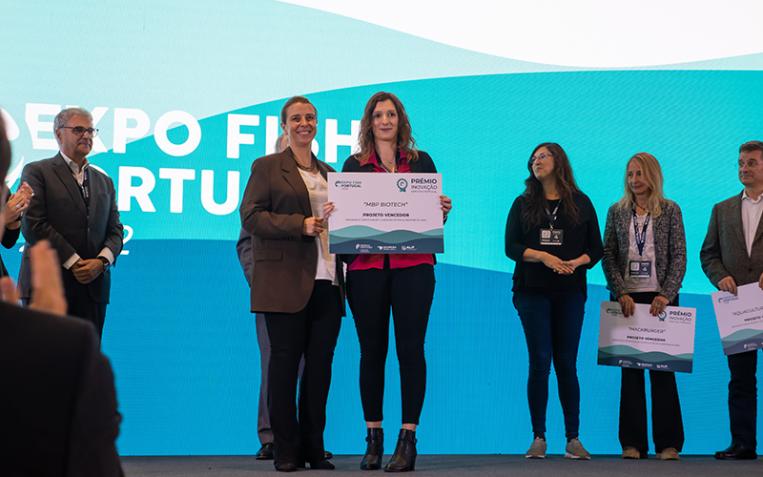Aluna de Doutoramento distinguida com Prémio “Inovação e Investigação ligada ao setor alimentar do mar” - Imagem 1