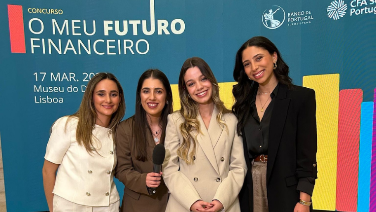Equipa de alunas da Escola Superior de Biotecnologia conquista segundo lugar em concurso do Banco de Portugal e CFA Society Portugal